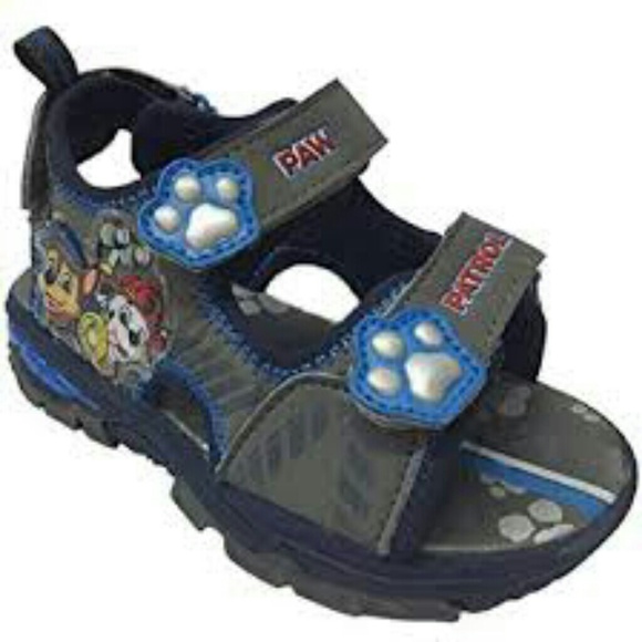 52 off paw patrol shoes toddler boy boys sandals size 7 poshmark boy size 7